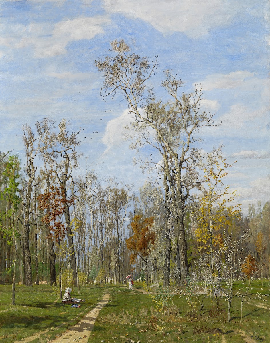 Herbsttag im Prater 1881
