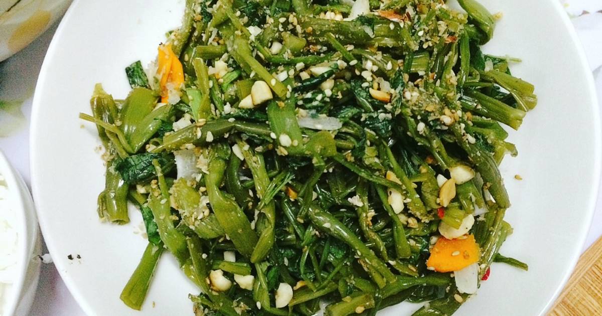 Nộm rau muống mắm tôm