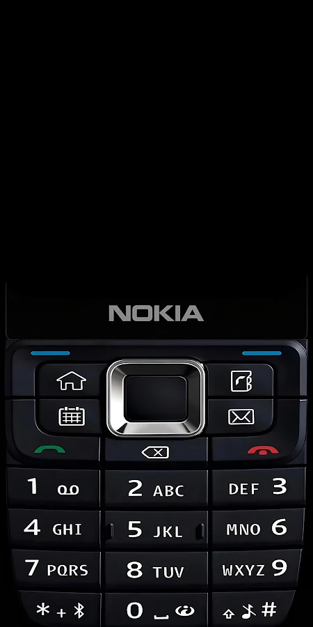 Classic Black Nokia Phone Keypad 2K iPhone Phone Wallpaper