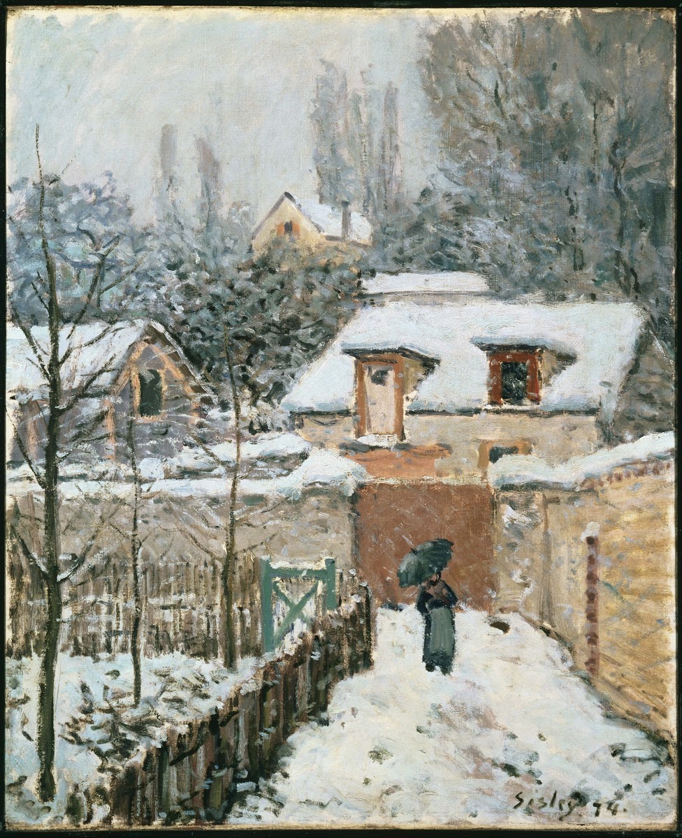 Snow at Louveciennes 1874