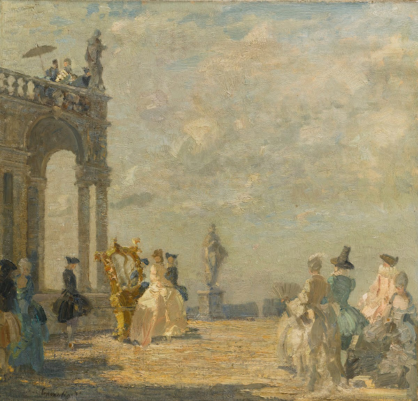 The Festival Arrival 1925