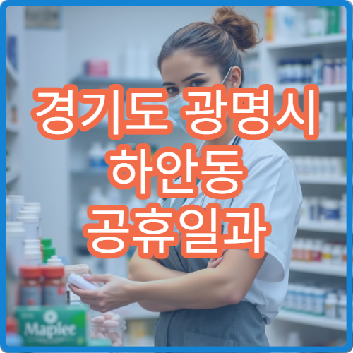 경기도 광명시 하안동 공휴일과 대체 공휴일 문 여는 당번 약국 정보