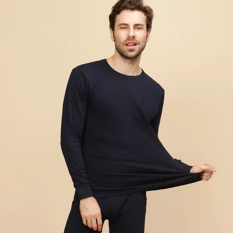 Thermal Underwear Set Made of Pure Cotton
