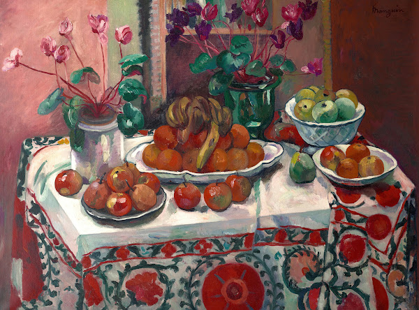 Nature morte aux cyclamens 1912