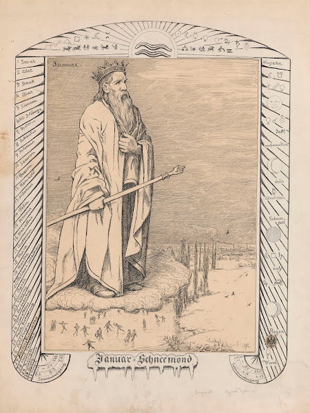 The allegory of January 1901