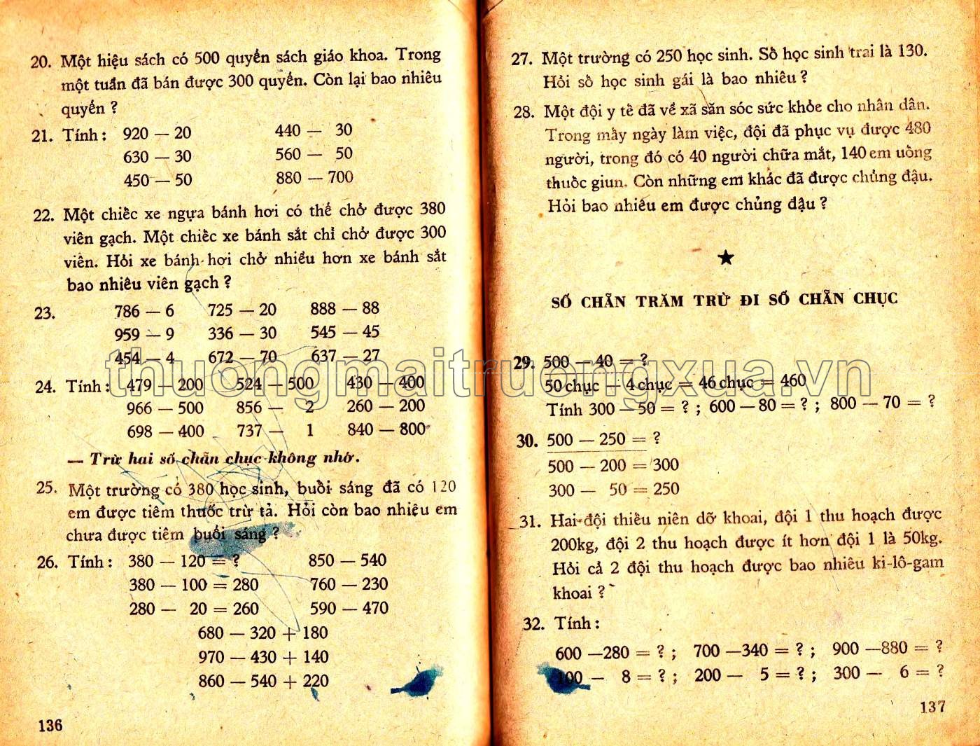 Toán lớp 3 phổ thông - Trang 69