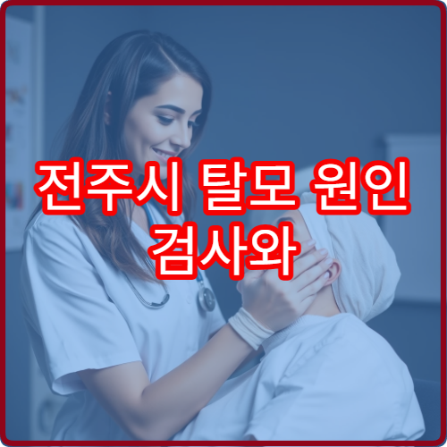 전주시 탈모 원인 검사와 두피·모발 맞춤 치료 가능한 병원