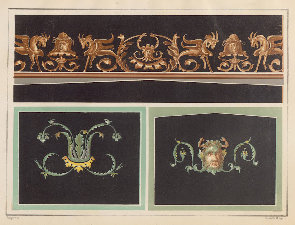 The most beautiful walls in Pompeii Pl27 1877