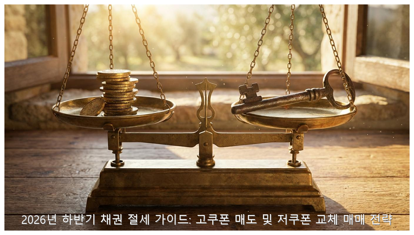 2026년 하반기 채권 절세 가이드: 고쿠폰 매도 및 저쿠폰 교체 매매 전략 핵심 안내 및 분석 인포그래픽 (3)