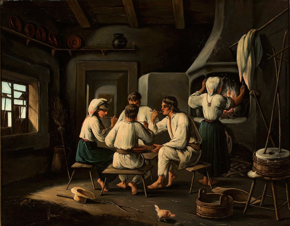 In the servants chamber 1849