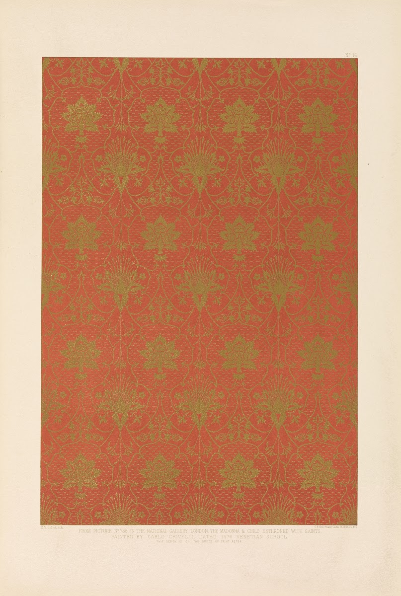 Fifteenth century Italian ornament Pl16 1886