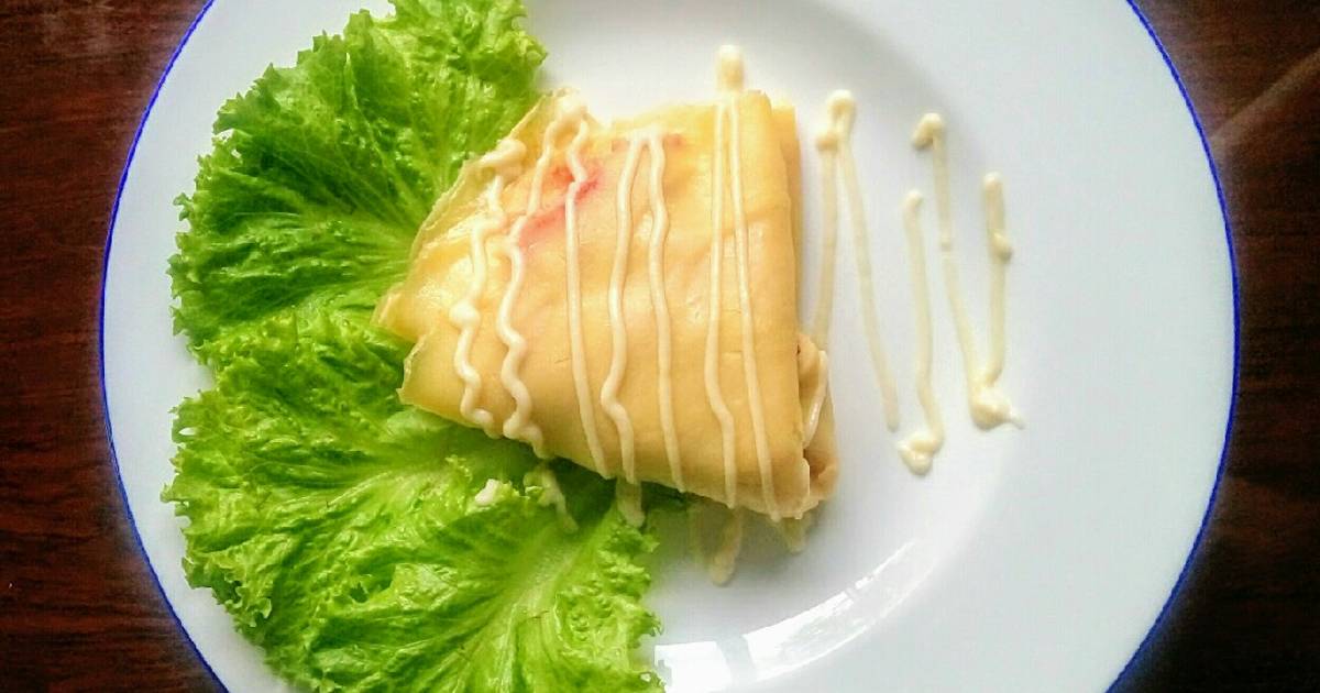 Bánh crepe mặn