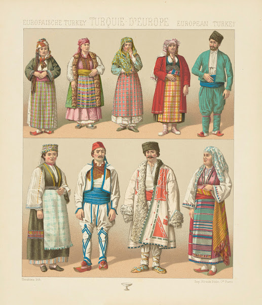 Costumes populaires 1876 1888