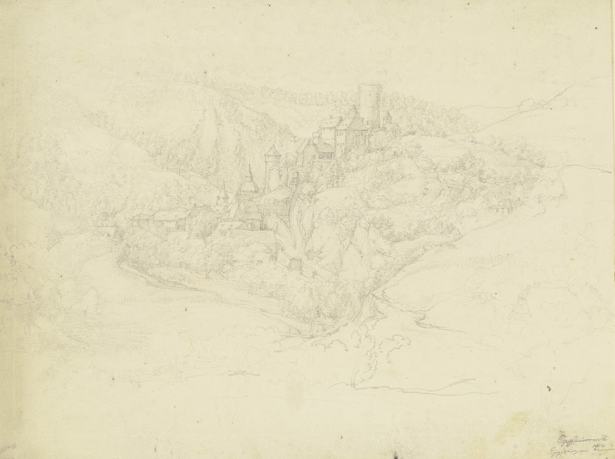 Eppstein near the Taunus ca 1813