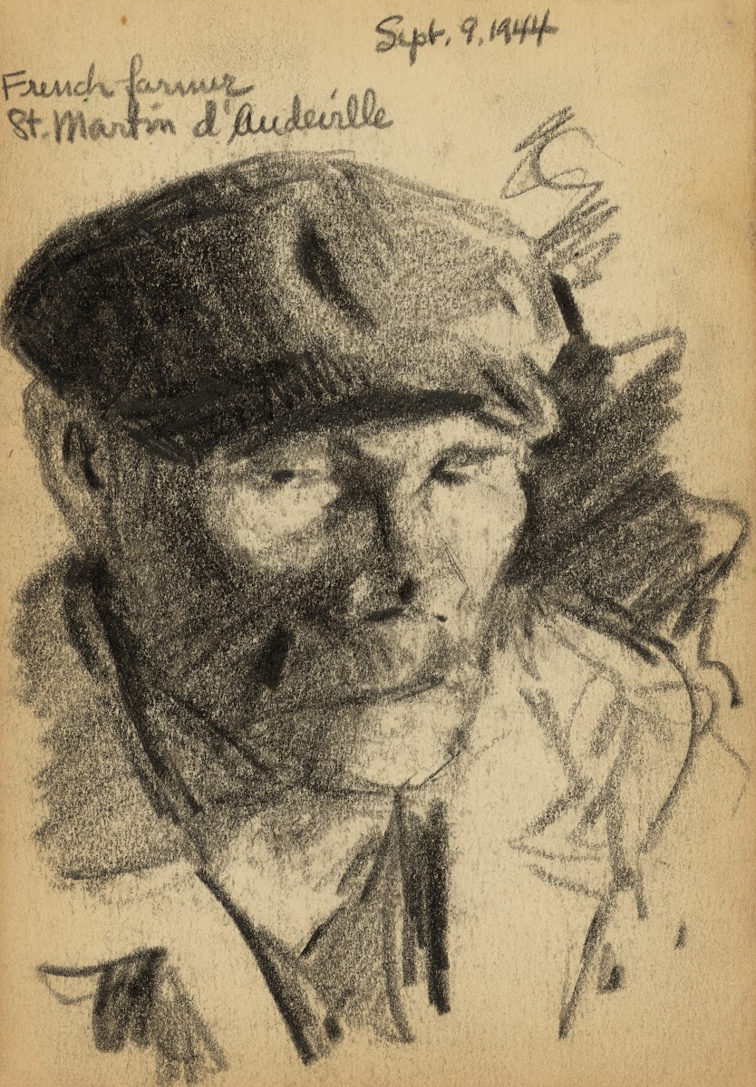 French farmer St Martin dAudeville 1944