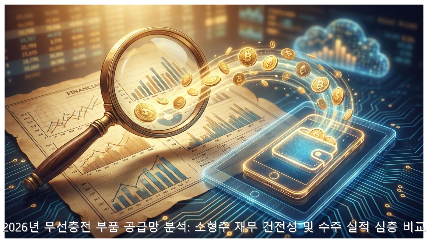 2026년 무선충전 부품 공급망 분석: 소형주 재무 건전성 및 수주 실적 심층 비교 핵심 안내 및 분석 인포그래픽 (8)