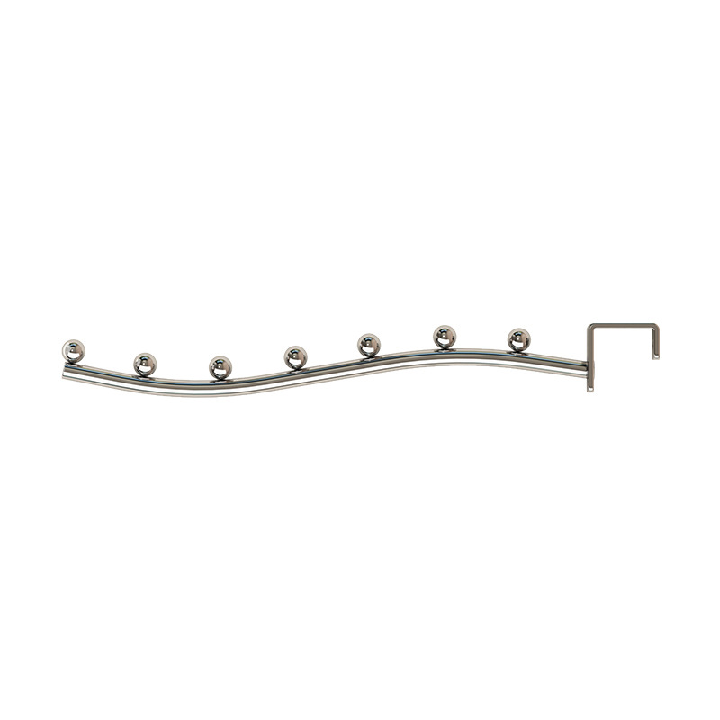 Wall hook for clothing, stainless steel, multiple