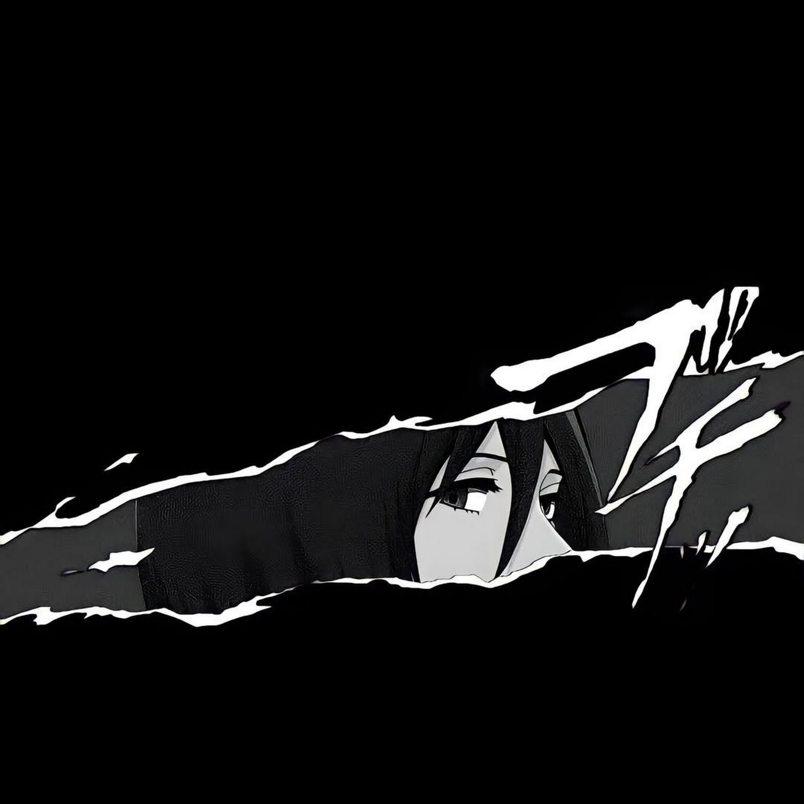 Download Anime, Manga, Dark, Black Full HD iPhone