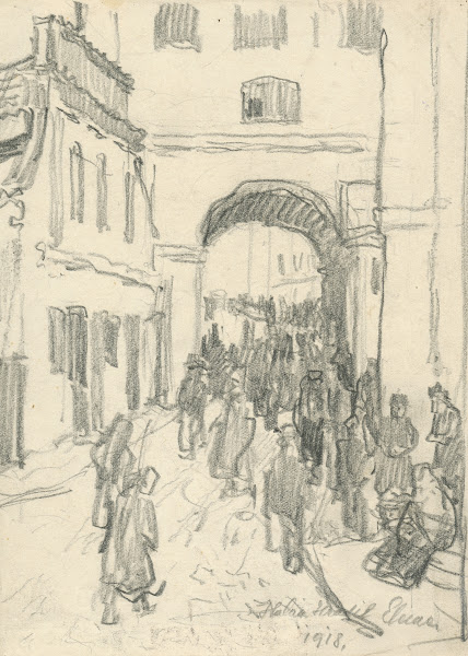 Street Bustle 1918