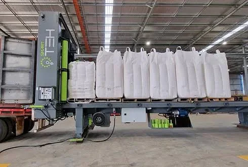 Loading Kontainer Jumbo Bag Kalimantan Timur