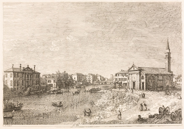 View of Dolo A Town on the Brenta West of Venice 17351746