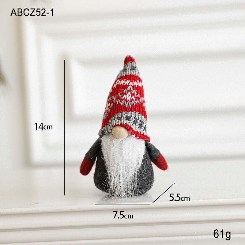 Christmas Gnome, Hanging Fabric Figure