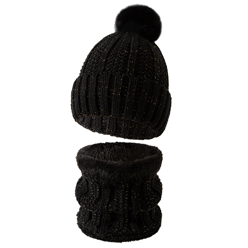 Winter Set: Beanie and Gloves, Lined