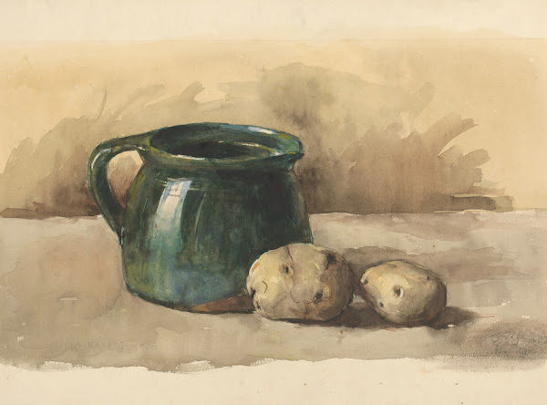 Zátišie so zemiakmi 1906