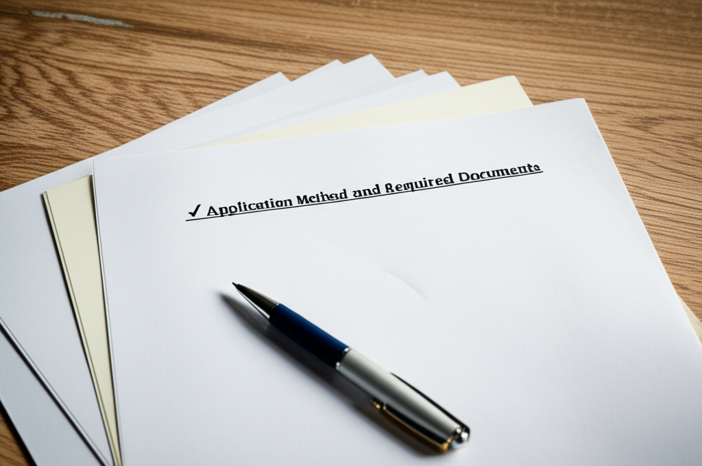 📝 신청 방법과 필요 서류