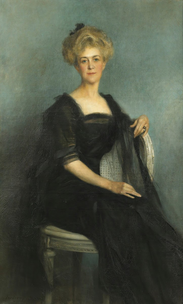 Portraitof Mrs William k Vanderbilt 1909