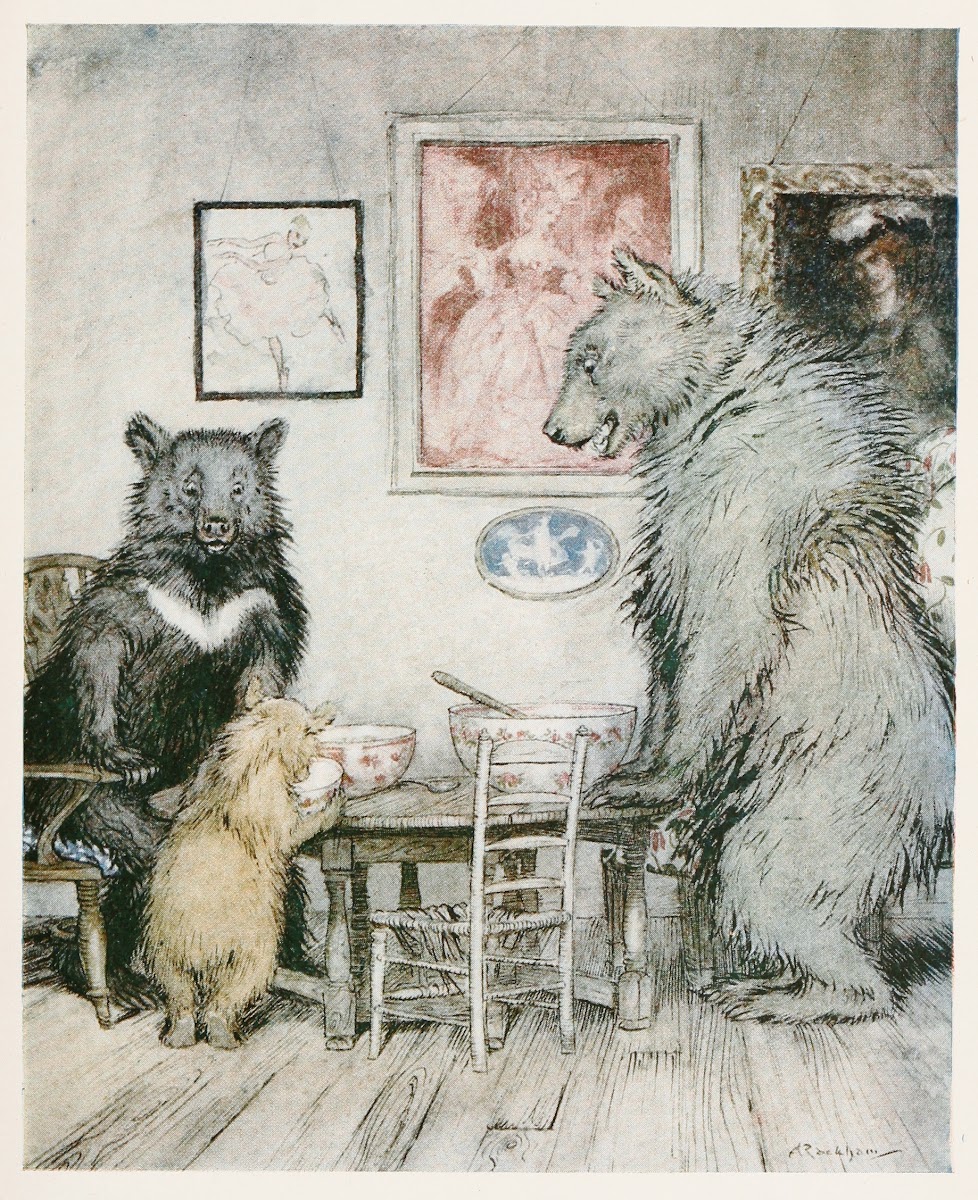 Somebody has been at my porridge and has eaten it all up 1927