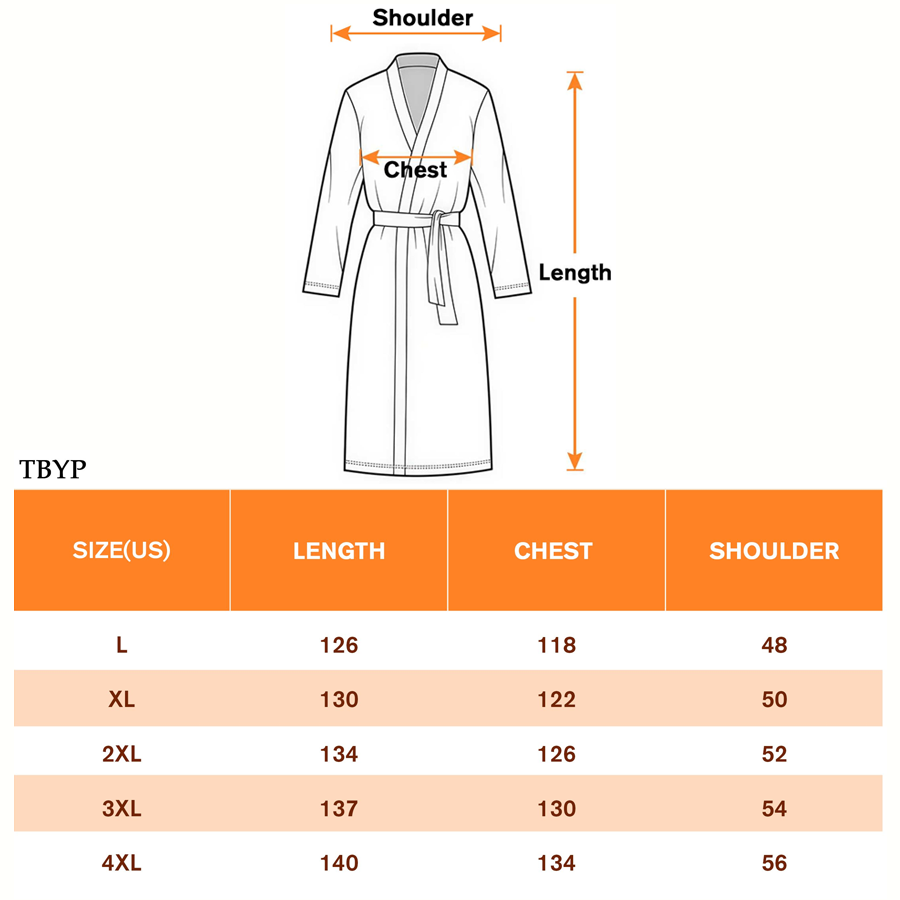 AOP Fleece Bathrobe