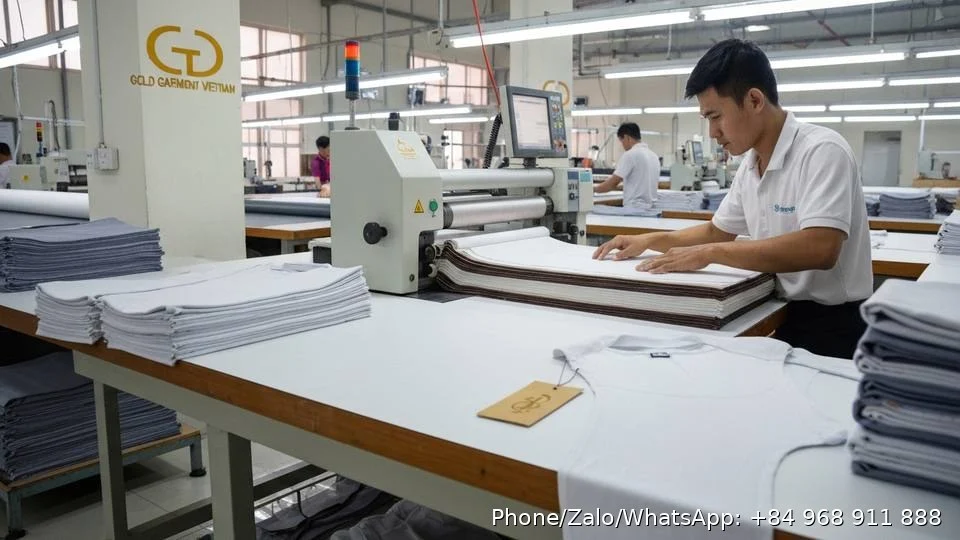 Shirting Fabric Suppliers - Gold Garment Vietnam