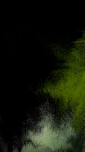 Lime Green Abstract Paint Splatter Dark Grainy Texture