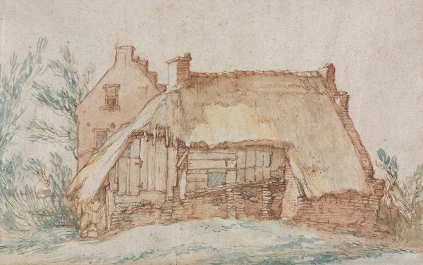 Peasants Cottage recto c 1600