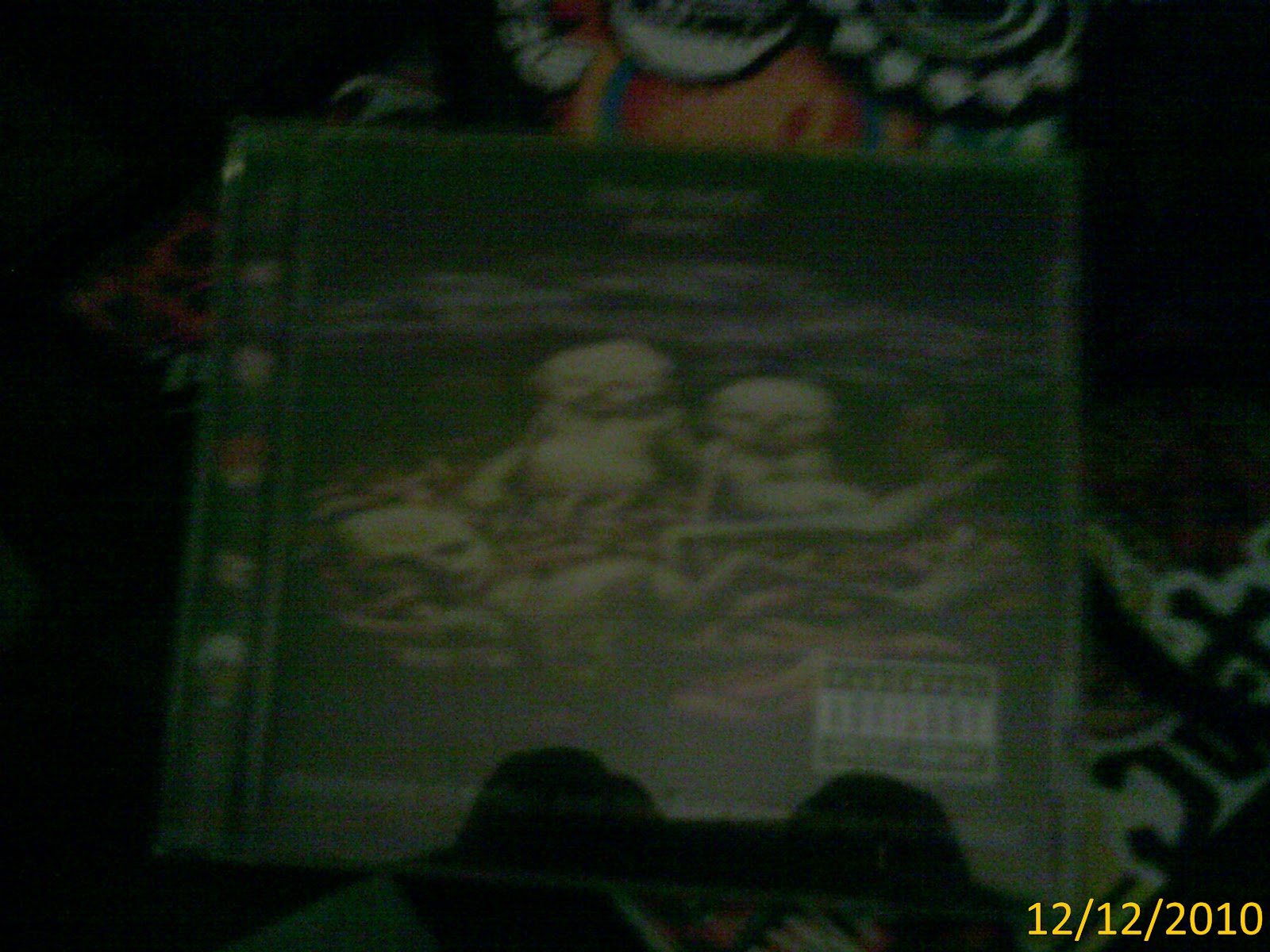 Really low quality image of a Limp Bizkit album