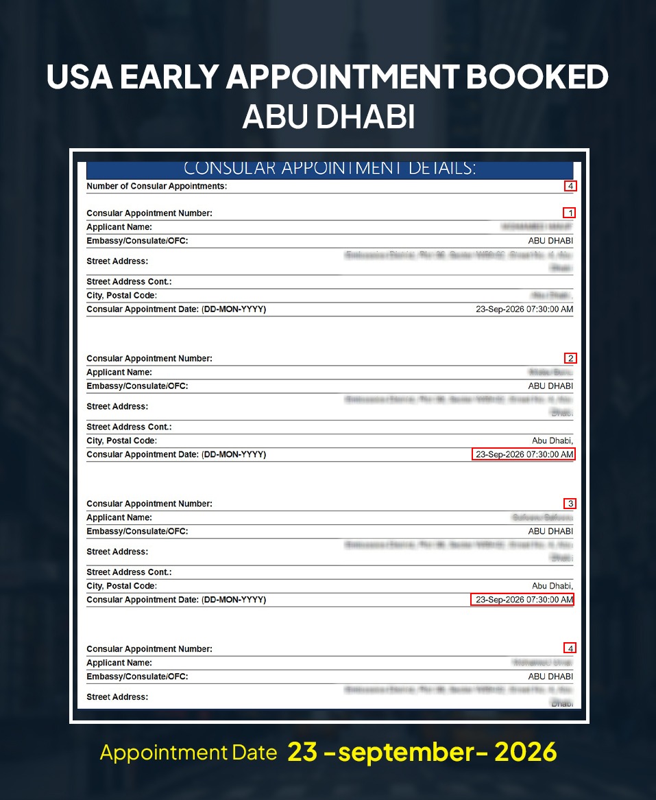 USA Visa Approval Story