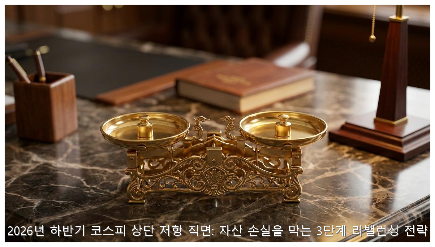 2026년 하반기 코스피 상단 저항 직면: 자산 손실을 막는 3단계 리밸런싱 전략 핵심 안내 및 분석 인포그래픽 (3)