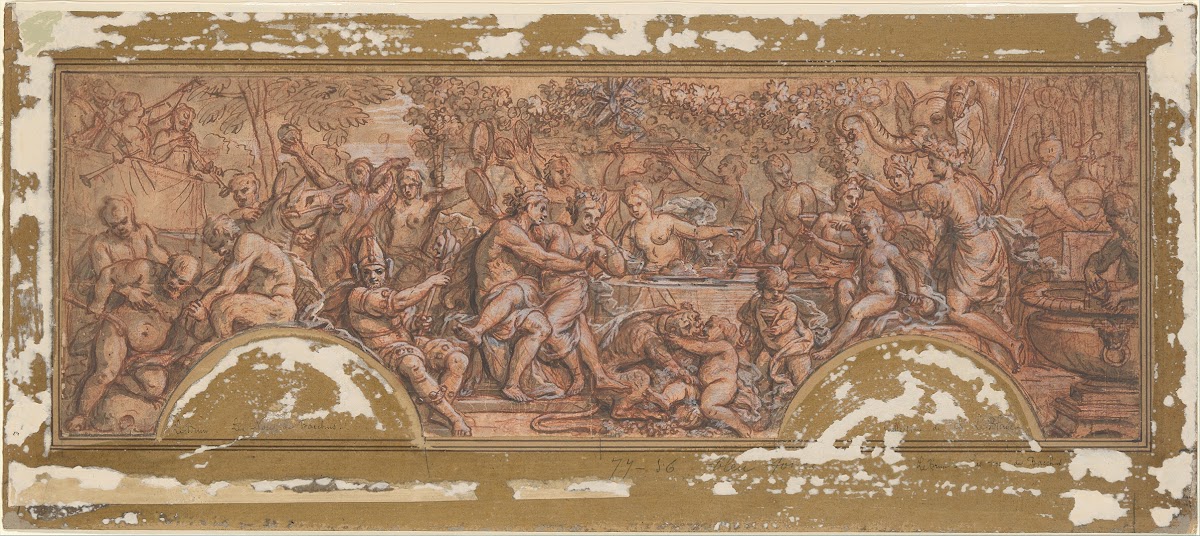 The Wedding Feast of Bacchus and Ariadne ca 1709