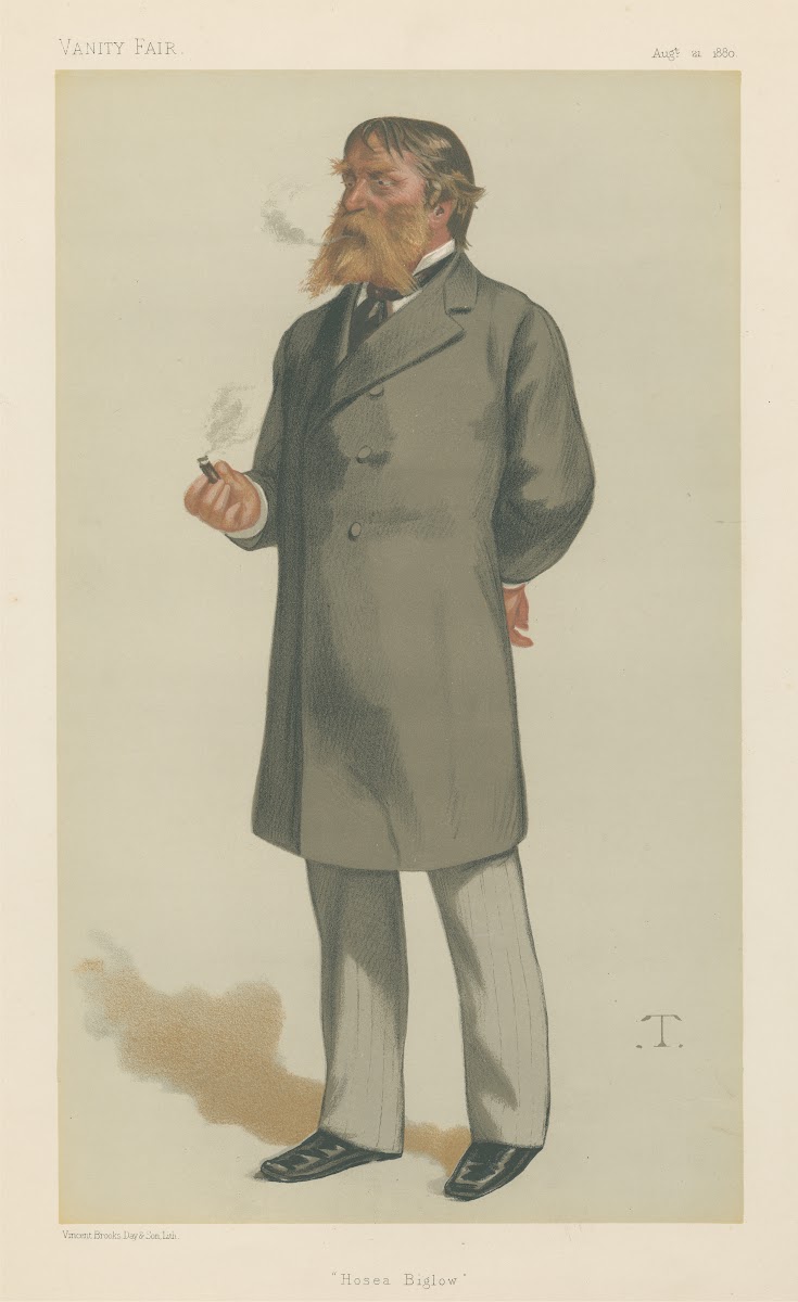Vanity Fair Literary Hosea Beglow James Russell Lowell August 21 1880 1880