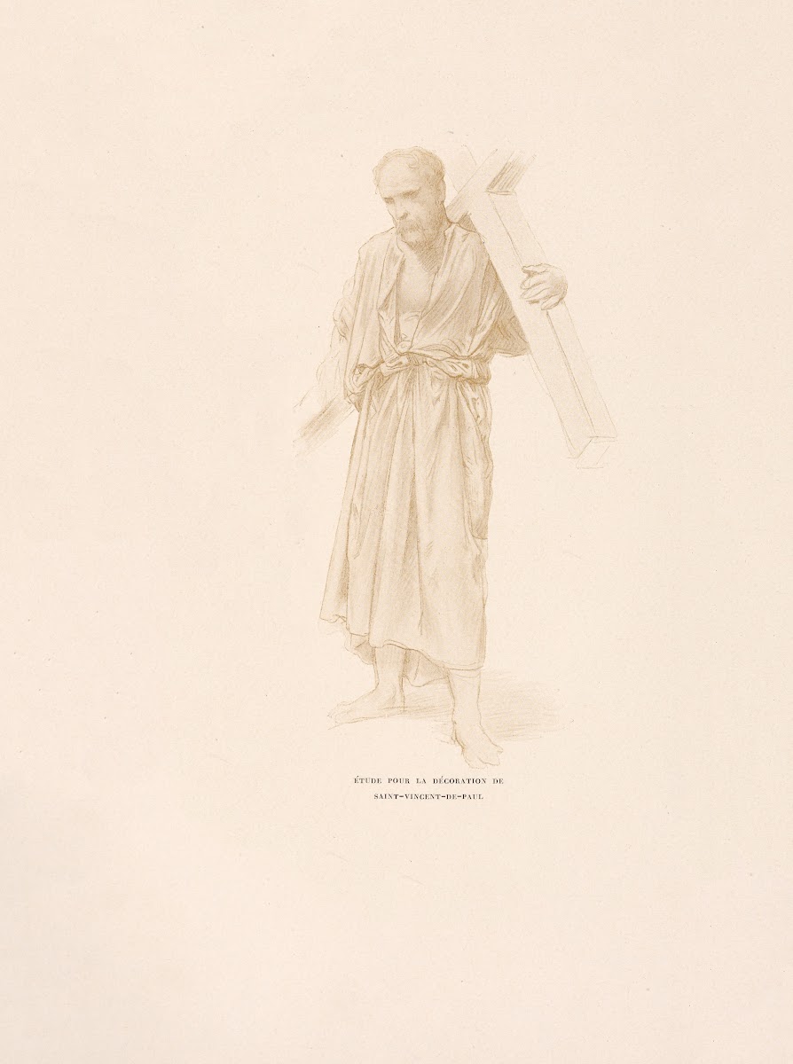 Ètude pour la dècoration de Saint Vincent de Paul 19th century