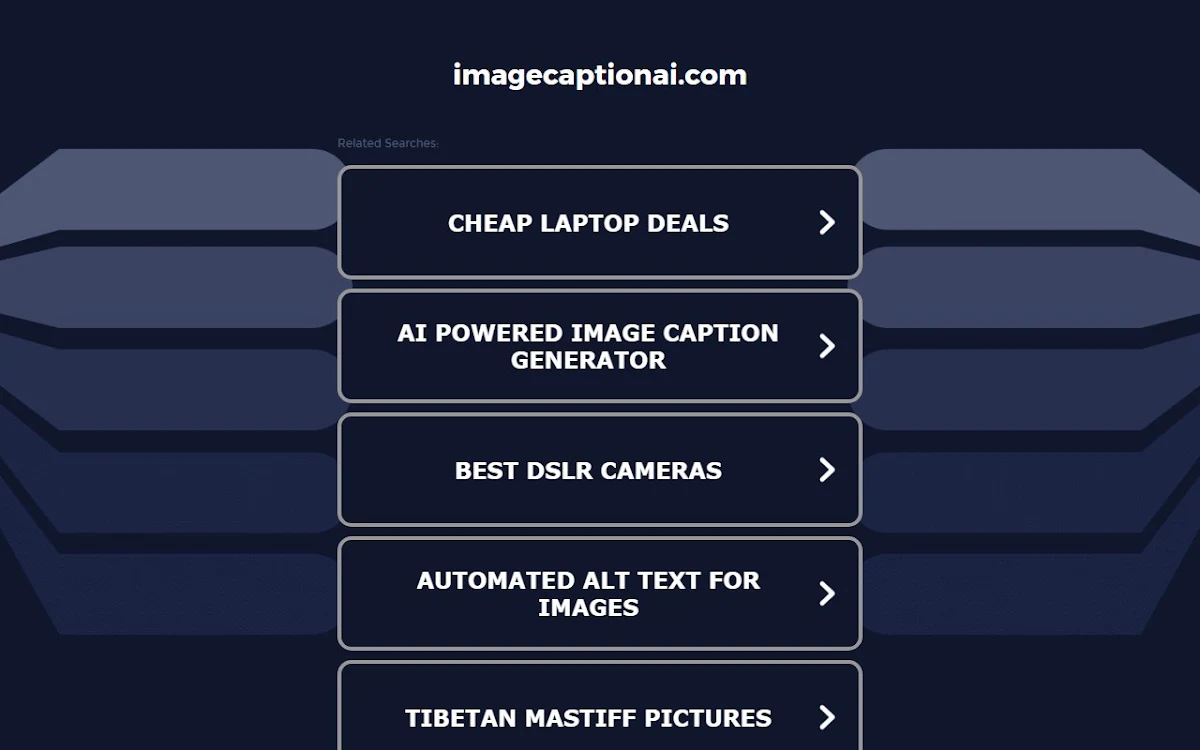 Captura de ImageCaptionAI
