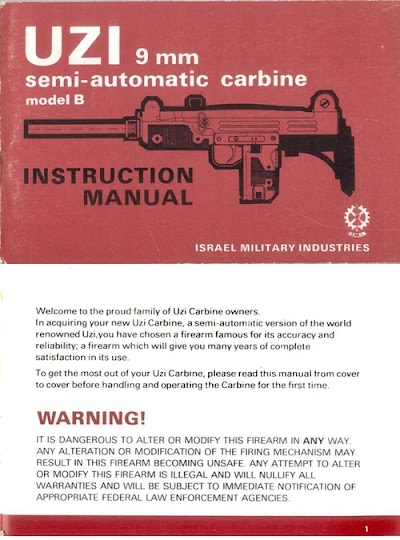UZI modelB manual