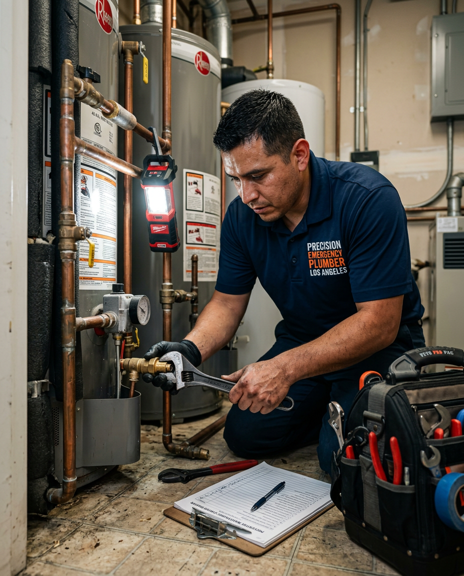 How much do plumbers charge per hour in Los Angeles?