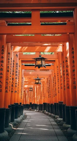 Fushimi Inari Torii Gate Pathway