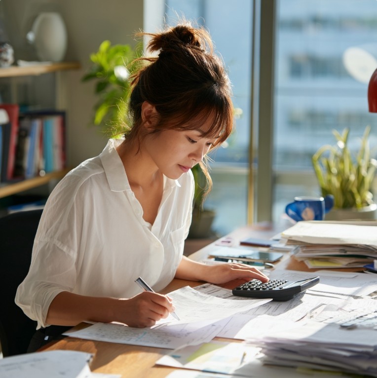 연말정산 계산 장면