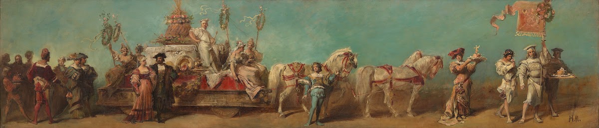 Entwurf zum Festzug 1879  Die Zuckerbäcker 1879