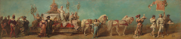 Entwurf zum Festzug 1879  Die Zuckerbäcker 1879