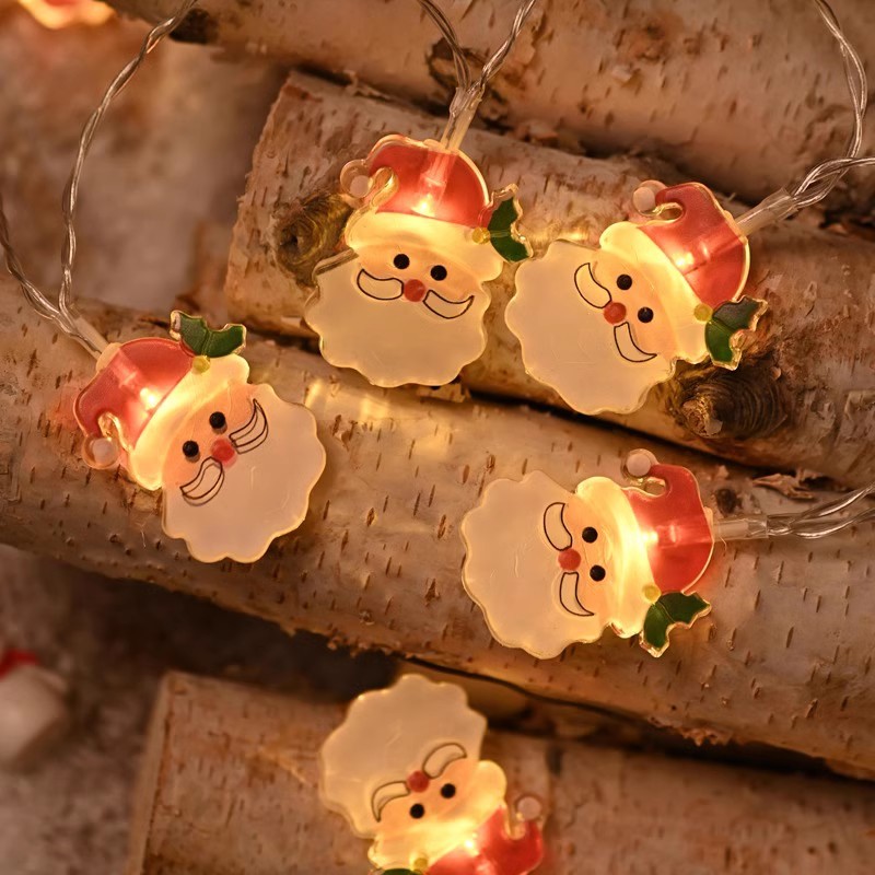 LED Christmas string lights, various motifs