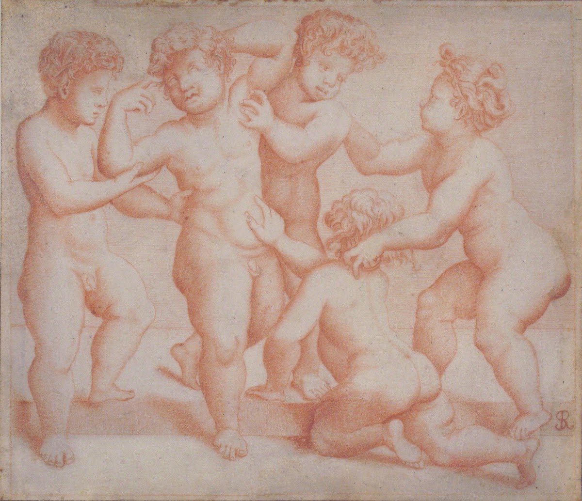 Frieze of Five Putti 151527